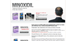 Desktop Screenshot of minoxidil-france.info